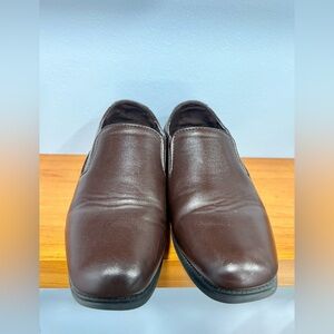 PERRY ELLIS Portfolio Dark Brown Dress Shoes SIZE 13 Boys Pre Owned EXCELLENT